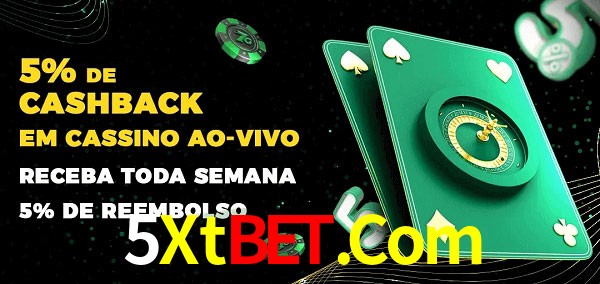 Promoções do cassino ao Vivo 5Xtbet.Com